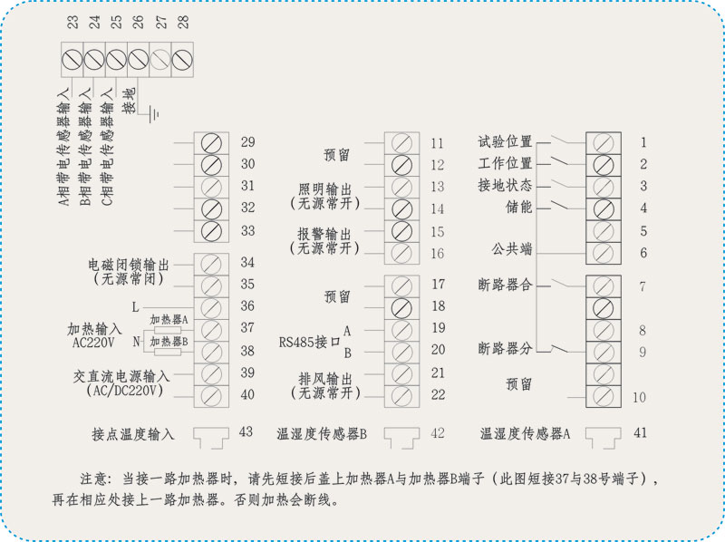 接線端子圖